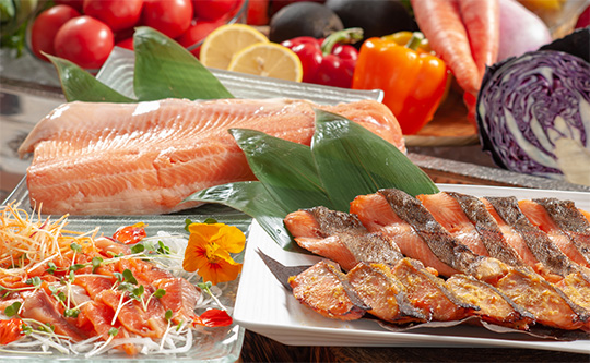 富士宮名産　「虹鱒」